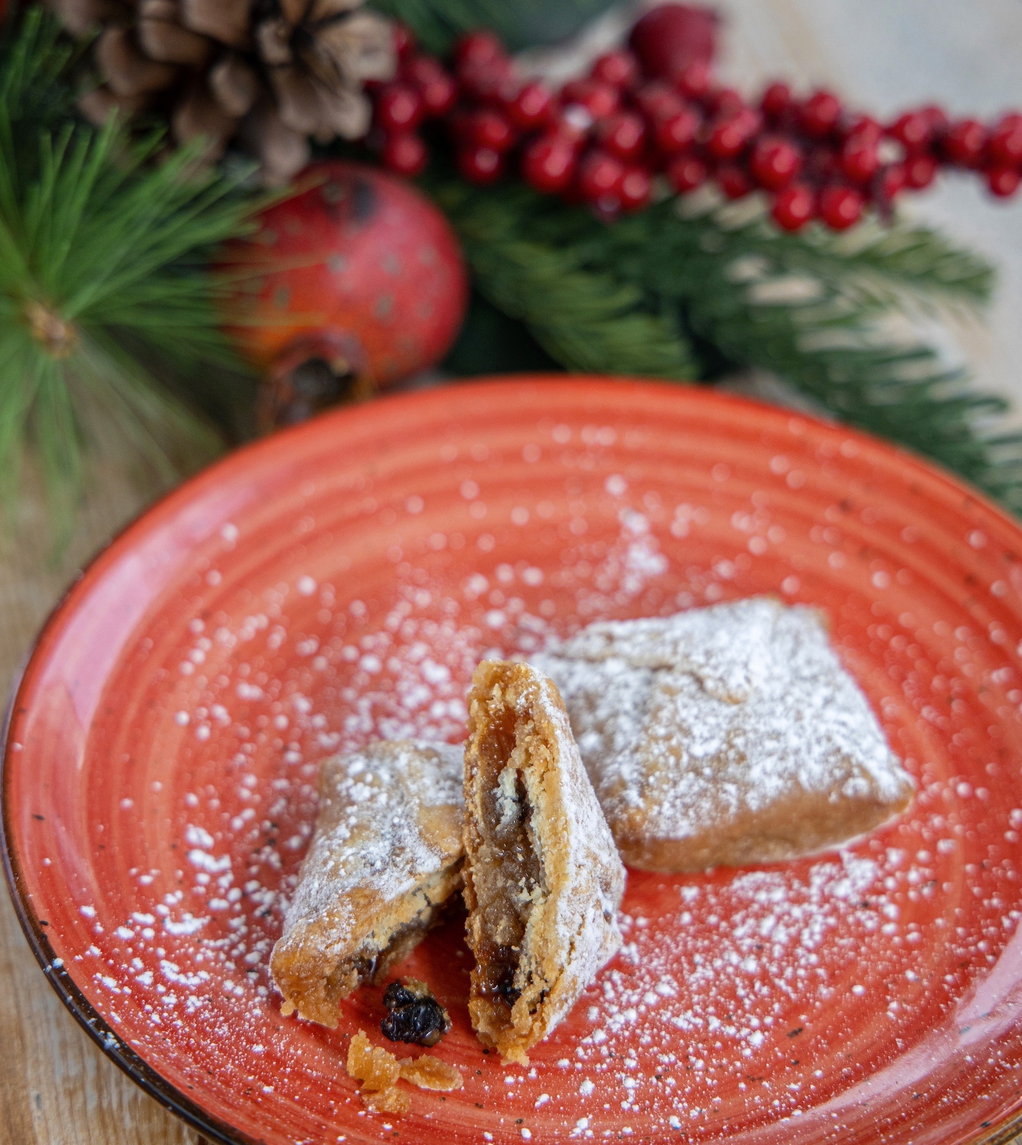 mince pie baklava - the real greek