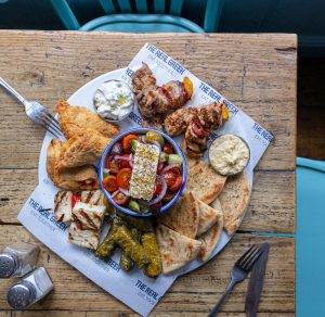 olympics - olympiad platter - The Real Greek